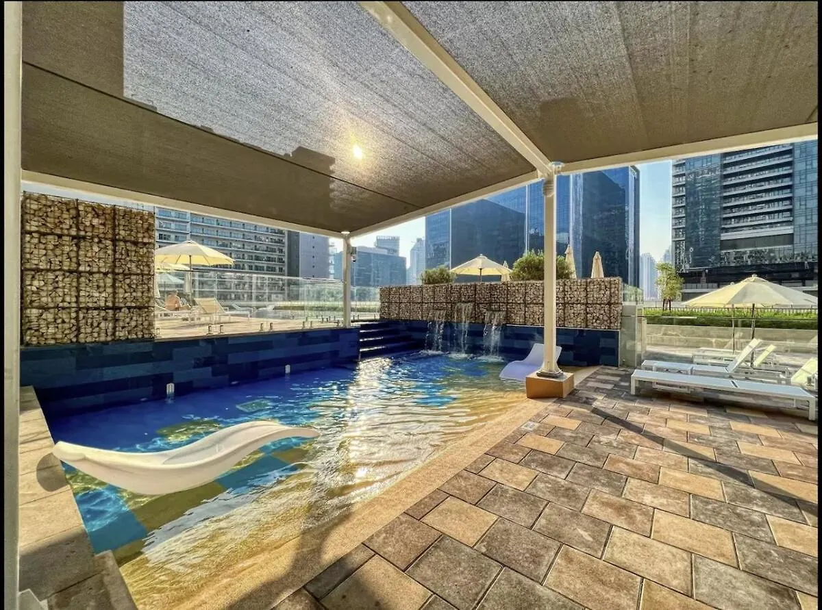Apartment New 1Br With Full Burj Khalifa View, Top Floor, 5Min Dubai Mall United Arab Emirates