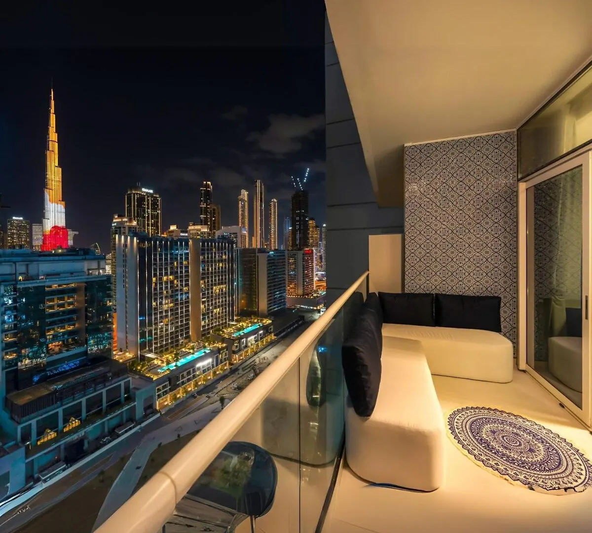 New 1Br With Full Burj Khalifa View, Top Floor, 5Min Dubai Mall
