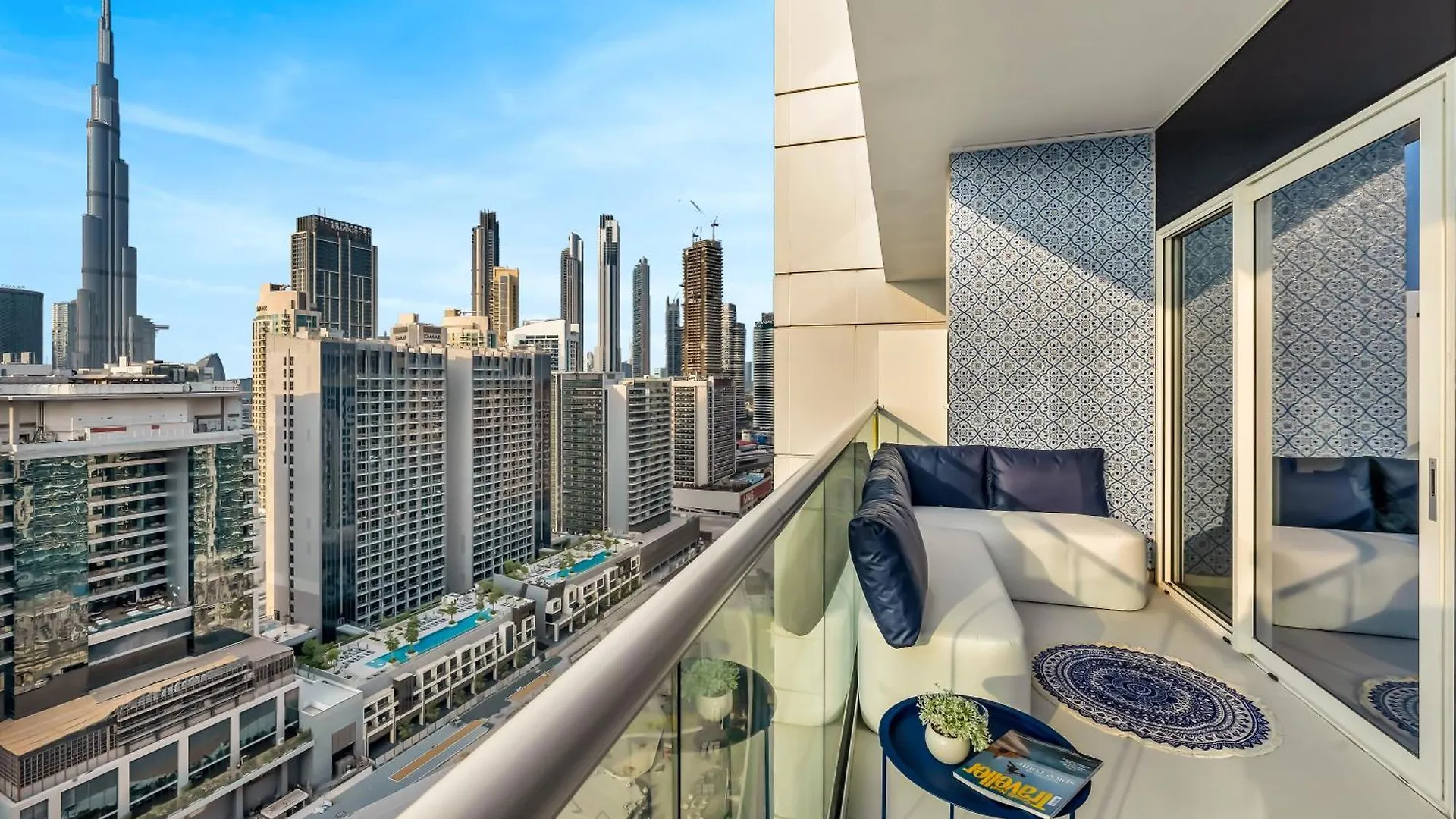 דובאי Luxury Apartment With Balcony & Full Burj Khalifa View By Dejaview Stays איחוד האמירויות הערביות