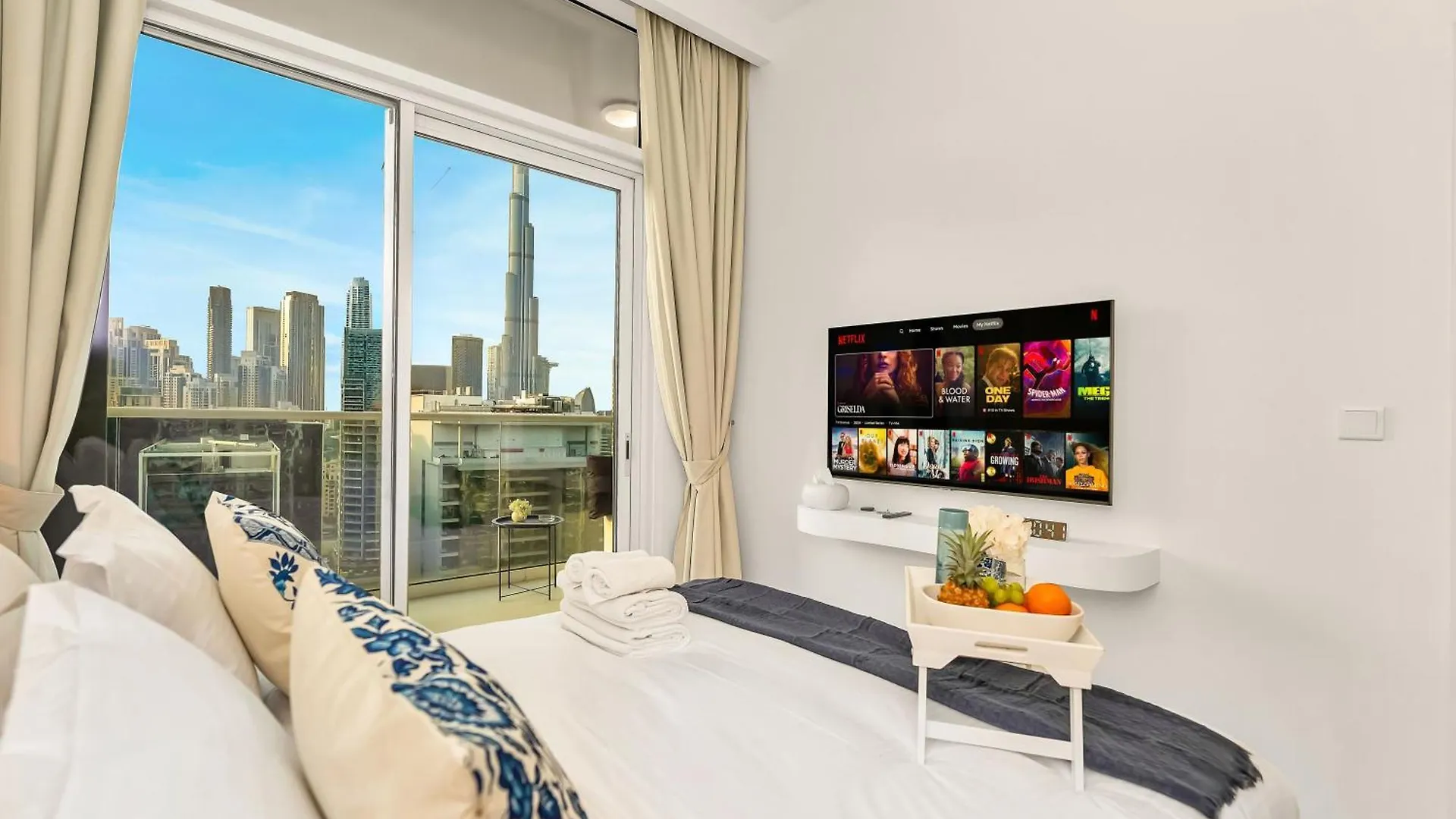 דובאי Luxury Apartment With Balcony & Full Burj Khalifa View By Dejaview Stays 0*,